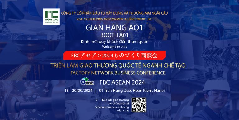 NGÃI CẦU THAM DỰ TRIỂN LÃM QUỐC TẾ NGÀNH CHẾ TẠO HÀ NỘI 2024