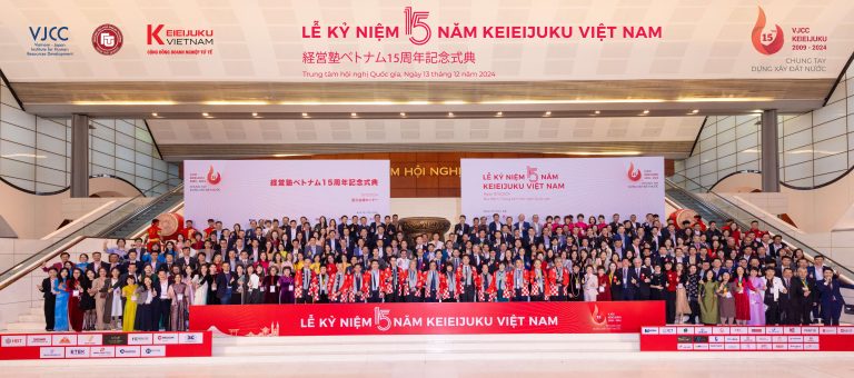 DẤU ẤN 15 NĂM HÀNH TRÌNH KEIEIJUKU VIỆT NAM