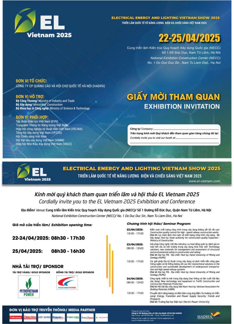 NGÃI CẦU THAM DỰ TRIỂN LÃM EL VIỆT NAM 2025