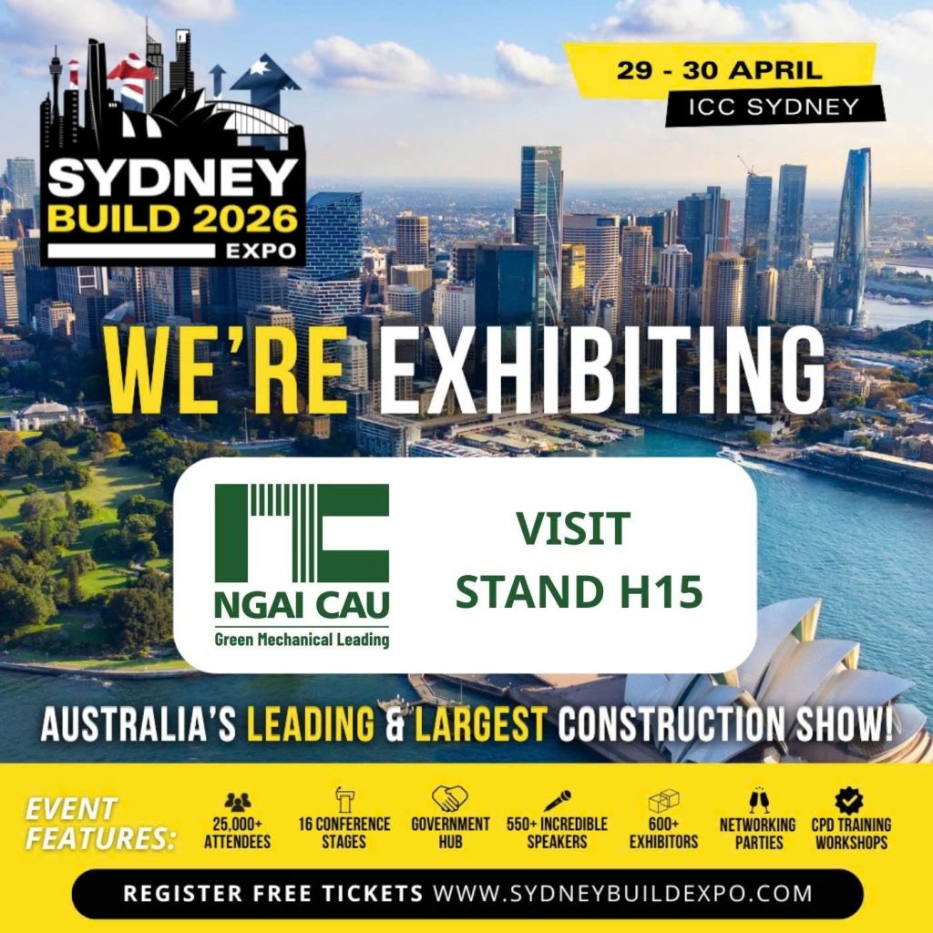 INVITATION TO SYDNEY BUILD EXPO 2026 – Co Khi Ngai Cau